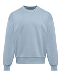 Next Level 9007 Unisex Heavyweight Crewneck Sweatshirt - Stonewash Denim - front