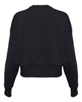 Next Level 9087 Women's Heavyweight Crewneck Sweatshirt - Black - back
