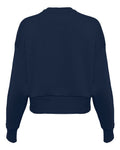 Next Level 9087 Women's Heavyweight Crewneck Sweatshirt - Midnight Navy - back