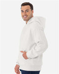 Next Level 9307 Unisex Heavyweight Fleece Hoodie Sweatshirt - Bone - model side