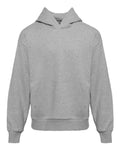 Next Level 9307 Unisex Heavyweight Fleece Hoodie Sweatshirt - Heather Grey - front