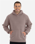 Next Level 9307 Unisex Heavyweight Fleece Hoodie Sweatshirt - Shiitake - model front