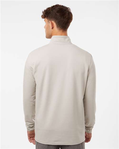 Independent Trading Co. EXP20PQ Men's Perform Quarter-Zip Pullover - Smoke - model back