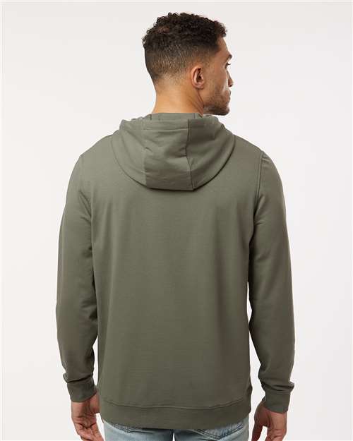 Independent Trading Co. EXP25PH Unisex Perform Hooded Sweatshirt - Pine - model back