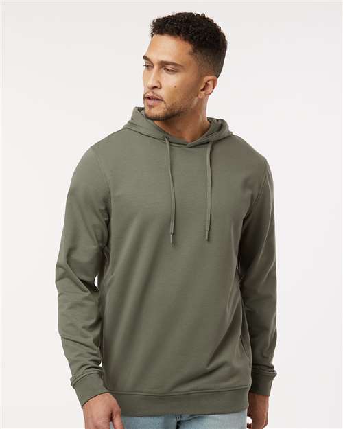 Independent Trading Co. EXP25PH Unisex Perform Hooded Sweatshirt - Pine - model front