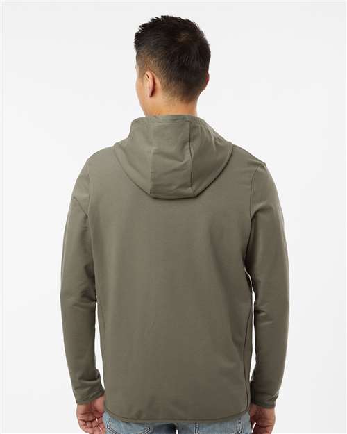 Independent Trading Co. EXP30PZ Unisex Perform Full-Zip Hooded Sweatshirt - Pine - model back
