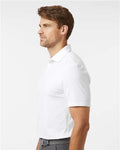 Adidas A590 Men's Blended Polo - Solid White - model side