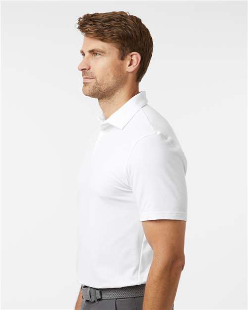 Adidas A590 Men's Blended Polo - Solid White - model side