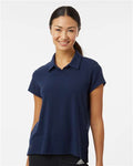 Adidas A690 Women's Blended Polo - Solid Collegiate Navy - model front