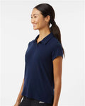 Adidas A690 Women's Blended Polo - Solid Collegiate Navy - model side