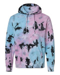 Colortone 8777 Unisex Tie-Dyed Hooded Sweatshirt - Dream - front