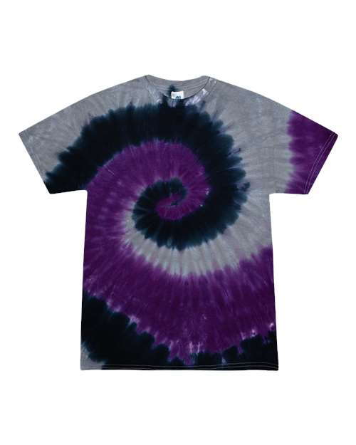 Colortone 1000Y Youth Multi-Color Tie-Dyed T-Shirt - Magic - front