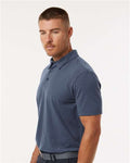 Adidas A702 Men's Blended Printed Polo - Preloved Ink - model side