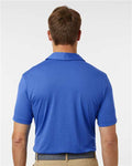 Adidas A704 Men's Textured Stripe Polo - Bright Royal - model back