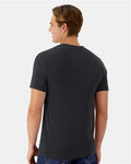 Hanes 4873 Unisex Cool DRI Cotton Touch T-Shirt - Black - model back