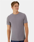 Hanes 4873 Unisex Cool DRI Cotton Touch T-Shirt - Graphite - model front