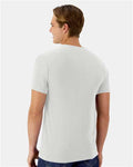 Hanes 4873 Unisex Cool DRI Cotton Touch T-Shirt - White - model back