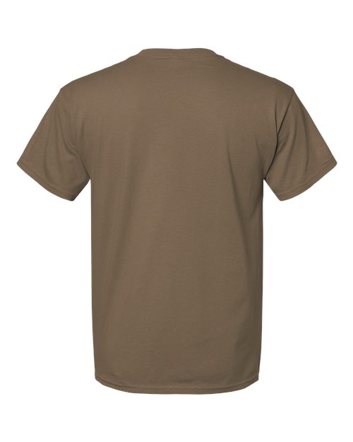 Hanes 5280 Essential-T T-Shirt - Coyote Brown - back