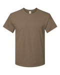 Hanes 5280 Essential-T T-Shirt - Coyote Brown - flat front