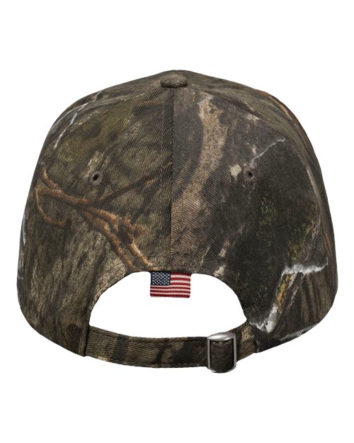 Kati LC350 Camo Woven USA Flag Cap - Country DNA/ USA Flag - back