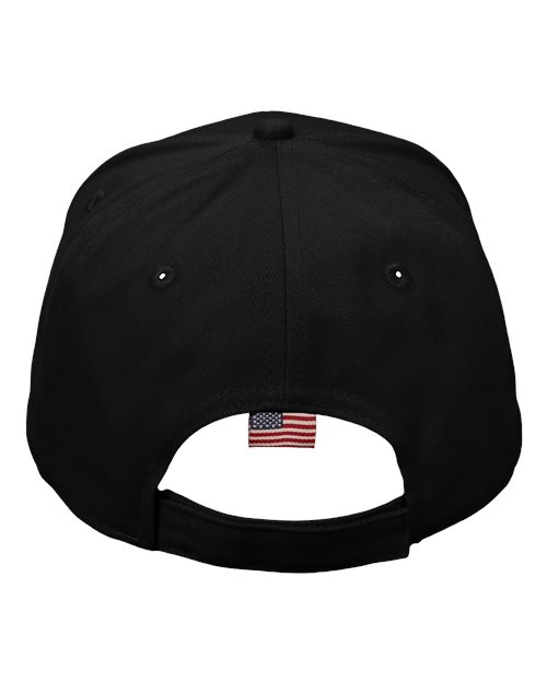 Kati AM350 USA Flag Cap - Black/ USA - back