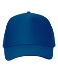 Valucap VC700 Foam Mesh-Back Trucker Cap - Royal/ Royal - front