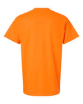 Gildan 3000 Heavyweight Cotton T-Shirt - Safety Orange - back