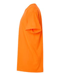 Gildan 3000 Heavyweight Cotton T-Shirt - Safety Orange - side
