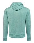J. America 8740 Unisex Electric Fleece Hooded Sweatshirt - Electric Jade - back