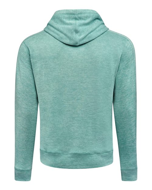 J. America 8740 Unisex Electric Fleece Hooded Sweatshirt - Electric Jade - back