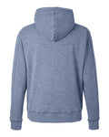 J. America 8740 Unisex Electric Fleece Hooded Sweatshirt - Electric Midnight - back