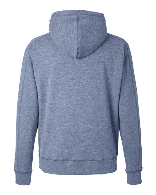 J. America 8740 Unisex Electric Fleece Hooded Sweatshirt - Electric Midnight - back