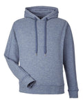 J. America 8740 Unisex Electric Fleece Hooded Sweatshirt - Electric Midnight - front