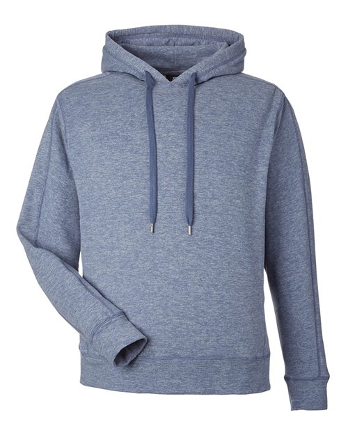 J. America 8740 Unisex Electric Fleece Hooded Sweatshirt - Electric Midnight - front
