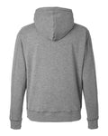 J. America 8740 Unisex Electric Fleece Hooded Sweatshirt - Electric Slate - back
