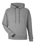 J. America 8740 Unisex Electric Fleece Hooded Sweatshirt - Electric Slate - front