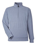 J. America 8760 Unisex Element Fleece Quarter-Zip Sweatshirt - Navy - front