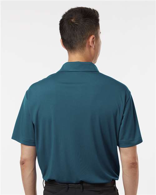 AllPro 41800 Men's Pro-Lock Performance Polo - Atlantic Blue - model back