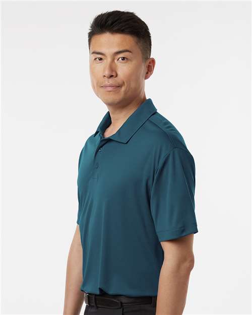 AllPro 41800 Men's Pro-Lock Performance Polo - Atlantic Blue - model side