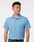 AllPro 41800 Men's Pro-Lock Performance Polo - Carolina Blue - model front