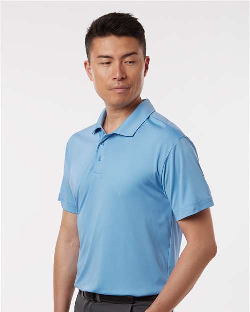 AllPro 41800 Men's Pro-Lock Performance Polo - Carolina Blue - model side