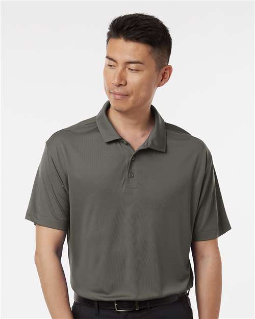 AllPro 41800 Men's Pro-Lock Performance Polo - Charcoal - model front
