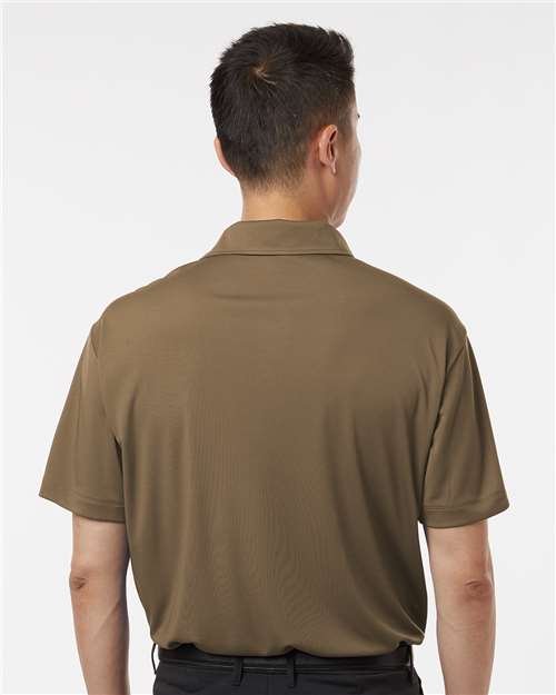 AllPro 41800 Men's Pro-Lock Performance Polo - Cigar - model back