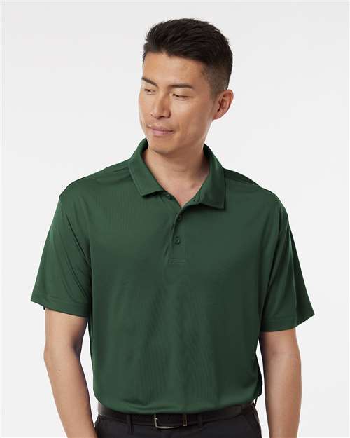 AllPro 41800 Men's Pro-Lock Performance Polo - Forest Green - model front