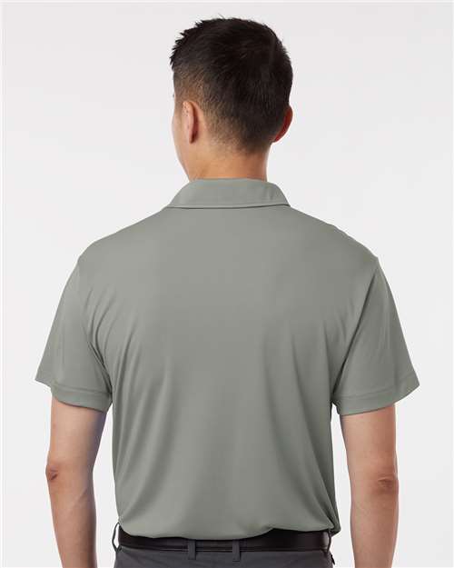 AllPro 41800 Men's Pro-Lock Performance Polo - Greystone - model back