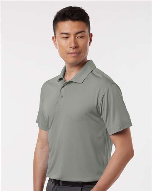 AllPro 41800 Men's Pro-Lock Performance Polo - Greystone - model side