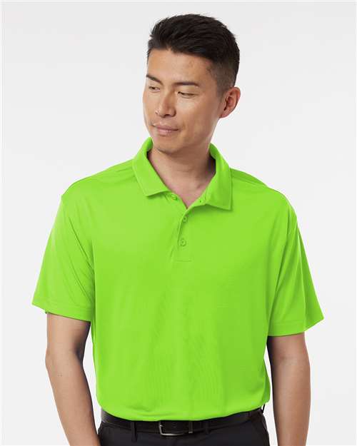 AllPro 41800 Men's Pro-Lock Performance Polo - Lime - model front