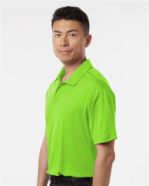 AllPro 41800 Men's Pro-Lock Performance Polo - Lime - model side