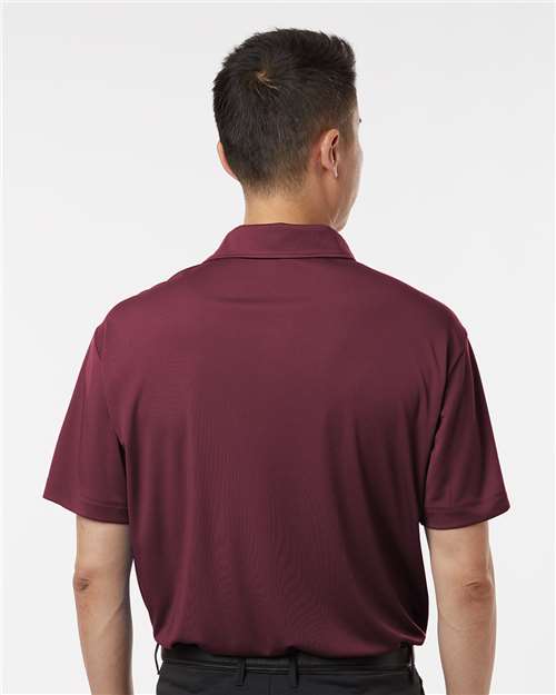 AllPro 41800 Men's Pro-Lock Performance Polo - Maroon - model back