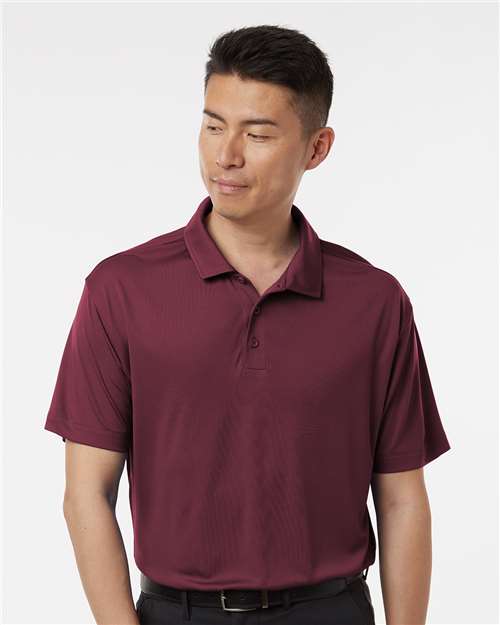 AllPro 41800 Men's Pro-Lock Performance Polo - Maroon - model front